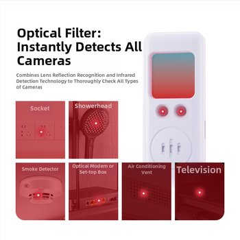 TCY03 Bezvadu detektors viesnīcām – infraredzes uztvere, skaņas un vibrācijas signāls, diapazons 1–6,5, 5V