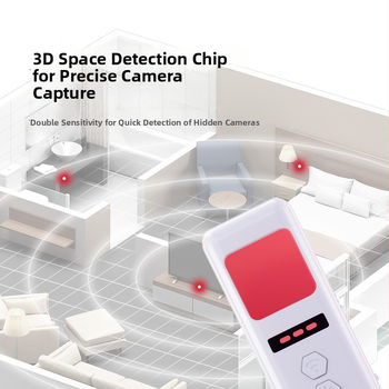 TCY03 Bezvadu detektors viesnīcām – infraredzes uztvere, skaņas un vibrācijas signāls, diapazons 1–6,5, 5V