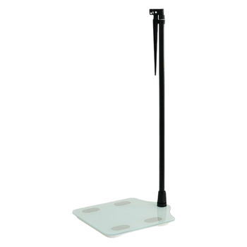 Višenamjenska vaga za visinu i težinu s 4 senzora, raspon 5–180 kg, kaljeno staklo, mjerenje tjelesne masti i vode