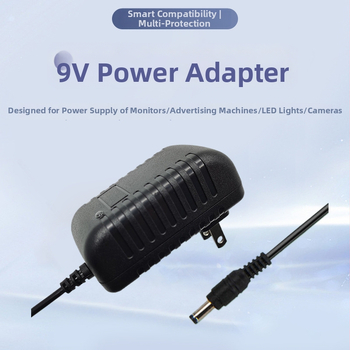 Barošanas adapters 9V1A/9V2A LED nagu polirēšanai, digitālais svars un karšu nolasīšanas ierīce, 1 m kabelis, JY