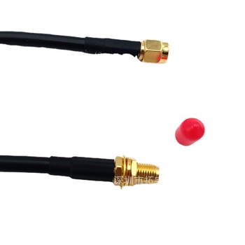 RG58 koaksijalni kabel za antenu, čist bakar, SMA muški na SMA ženski, WiFi antena adapter