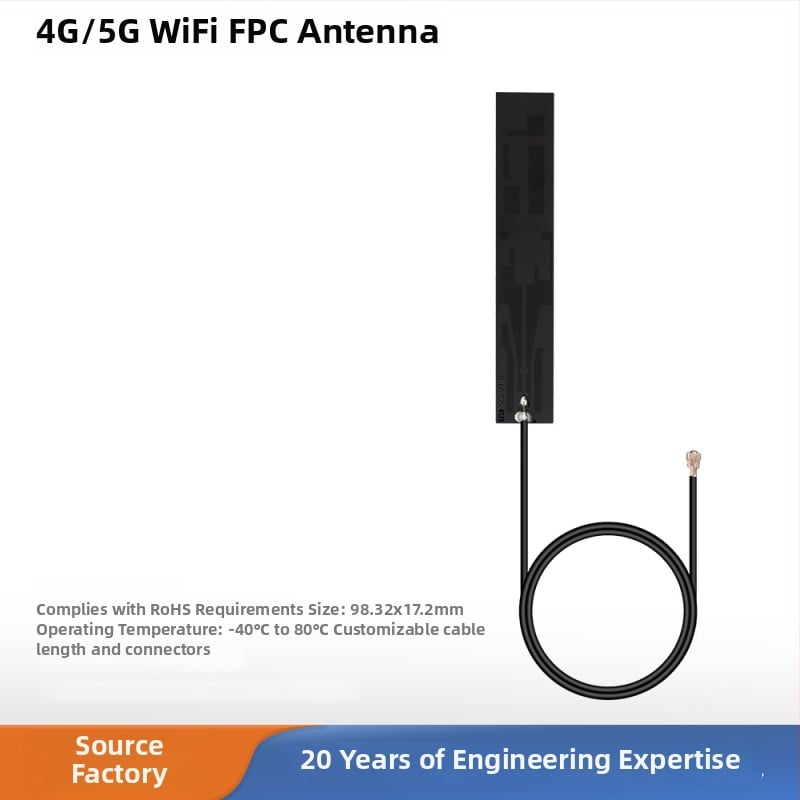 4G/5G dvojpásmová anténa s vysokým ziskom, plným pokrytím pre inteligentné meracie zariadenia a diaľkové monitorovanie
