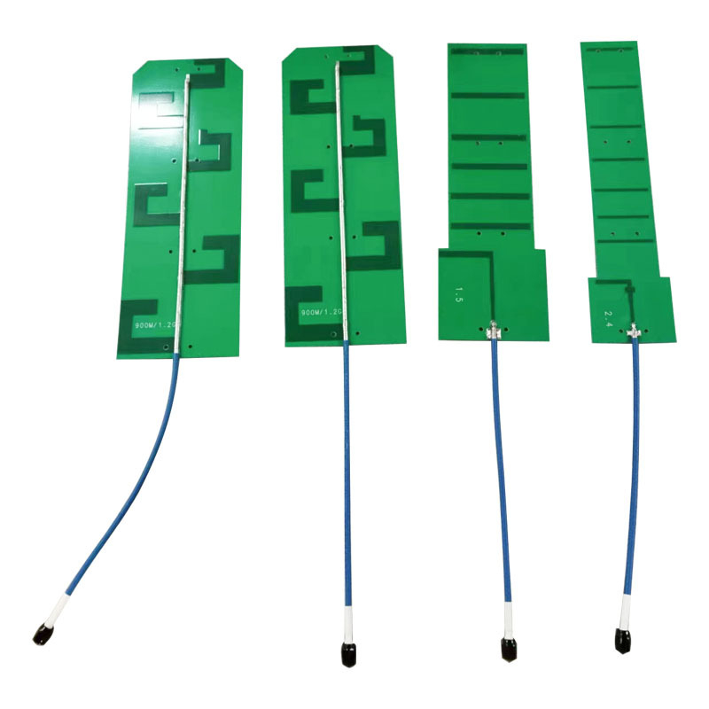 Antena PCB pentru contramăsuri de securitate, 800–2500 MHz, 65W putere înaltă, jammer cu interferență și antenă integrată; 50 Ω, SWR ≤1,5, câștig 5/6,5/11/12 dBi