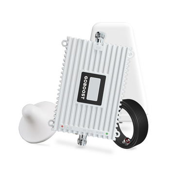 Signāla pastiprinātājs pagraba, villu un biroju kalnu apgabalos; tīkls 2G/3G/4G; pārklājums 200–800 m²; Wi‑Fi 802.11n