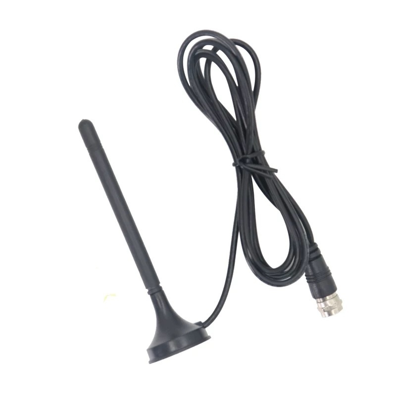 WEIHAN Prenosná DVB-T magnetická anténa s vákuovou podložkou pre TV a DVD – bezdrôtová TV anténa