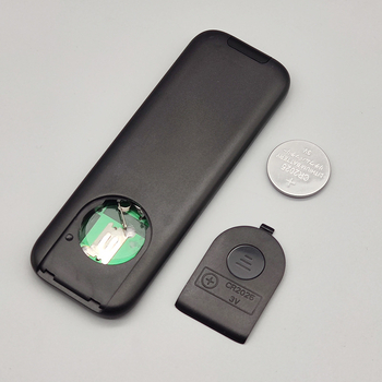 Attālās vadības pults 0911, darbināms ar pogu bateriju, ABS + akrils + silikons, darbības attālums 10–200 m, saderīgs ar IR 433RF aprīkojumu