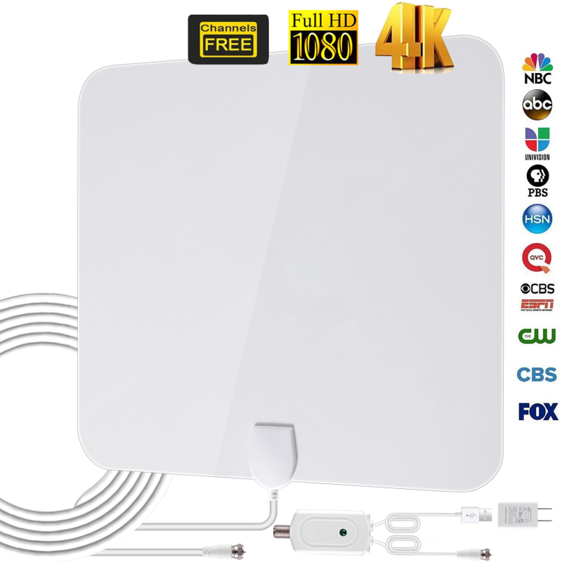 Antena TV de interior, domeniul de frecvențe 470–862 MHz, câștig 25, impedanță 75 Ω, SWR ≤ 2.0