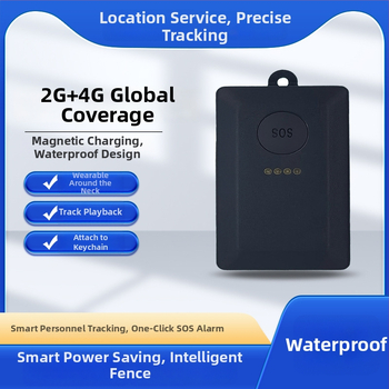 GPS lokátor pre domáce zvieratá, Anti-Lost, IP68 vodotesný, presnosť GPS 5–15 m, nabíjateľná polymérová batéria, vstavaná anténa, magnetické uchytenie