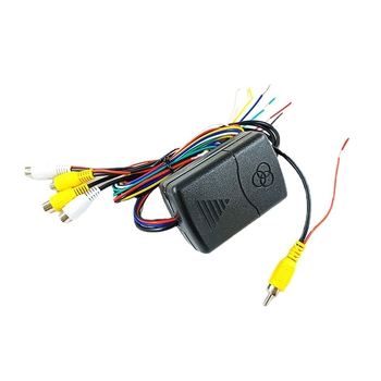 Kutija protokola za auto kameru s 360° panoramom, dvostruka/četveroslojna konverzija videa, prebacivanje mrtvih kutova, 12V napajanje, AV video, podesivo ABS kućište