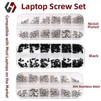 Nešiojamojo kompiuterio varžtų rinkinys su įlankine galva, mažų varžtų, GB 819 standarto, A/B/C klasės