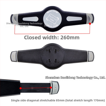 Forgó hátsó clamp tabletához, modell C92, kompatibil iPad 2/3/4-hez, tablet alap, súly 0.21