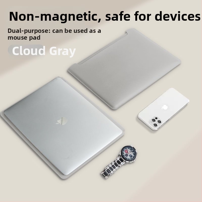 Vidinė dėklas MacBook Pro ir Air – dirbtinė oda; Prekės ženklas: XULIS; Suderinama su: MacBook Pro, MacBook Air