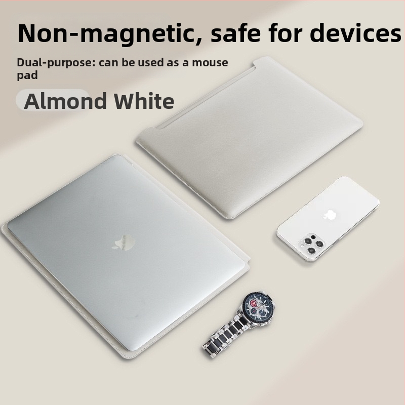 Vidinė dėklas MacBook Pro ir Air – dirbtinė oda; Prekės ženklas: XULIS; Suderinama su: MacBook Pro, MacBook Air