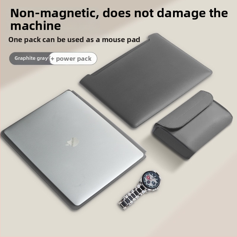 Vidinė dėklas MacBook Pro ir Air – dirbtinė oda; Prekės ženklas: XULIS; Suderinama su: MacBook Pro, MacBook Air