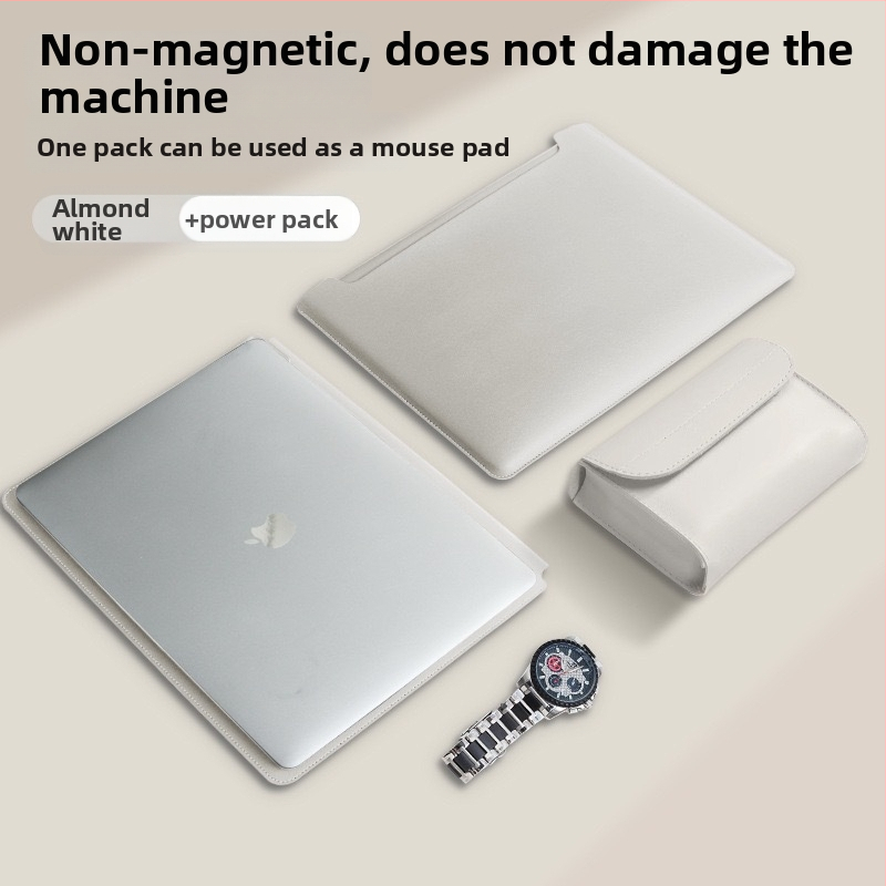 Vidinė dėklas MacBook Pro ir Air – dirbtinė oda; Prekės ženklas: XULIS; Suderinama su: MacBook Pro, MacBook Air