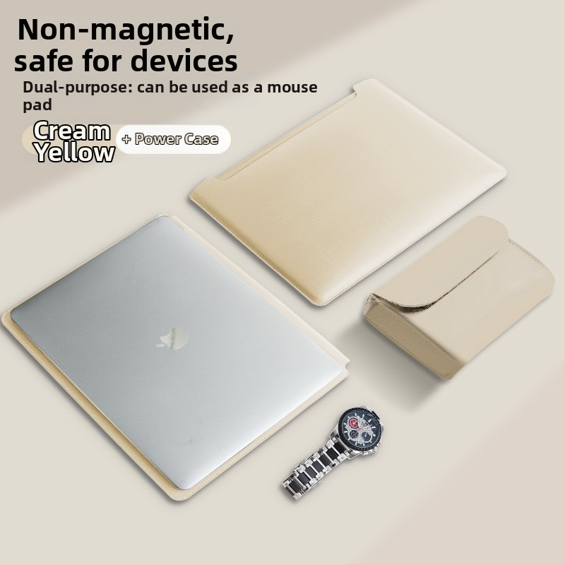 Vidinė dėklas MacBook Pro ir Air – dirbtinė oda; Prekės ženklas: XULIS; Suderinama su: MacBook Pro, MacBook Air