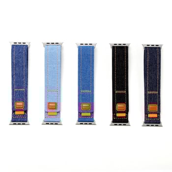 Xinyu platneni remen za Apple Watch – Velcro kopča, kompatibilan s Apple Watch, izlazak 2023