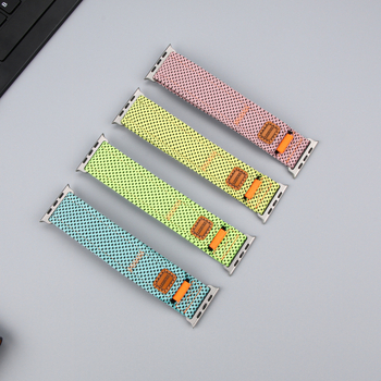 Xinyu platneni remen za Apple Watch – Velcro kopča, kompatibilan s Apple Watch, izlazak 2023