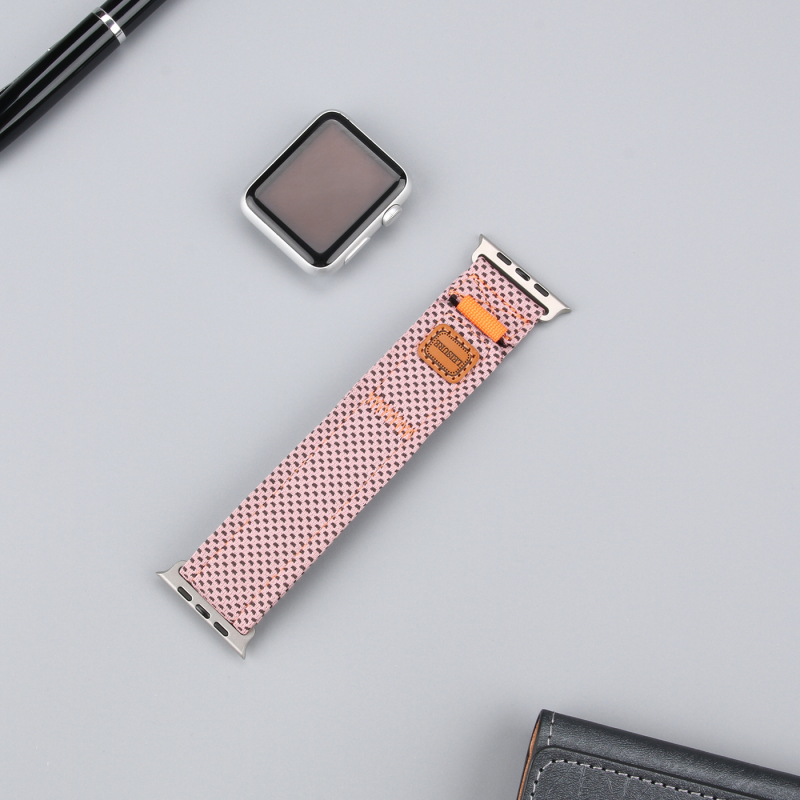 Xinyu platneni remen za Apple Watch – Velcro kopča, kompatibilan s Apple Watch, izlazak 2023