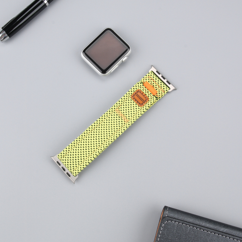 Xinyu platneni remen za Apple Watch – Velcro kopča, kompatibilan s Apple Watch, izlazak 2023