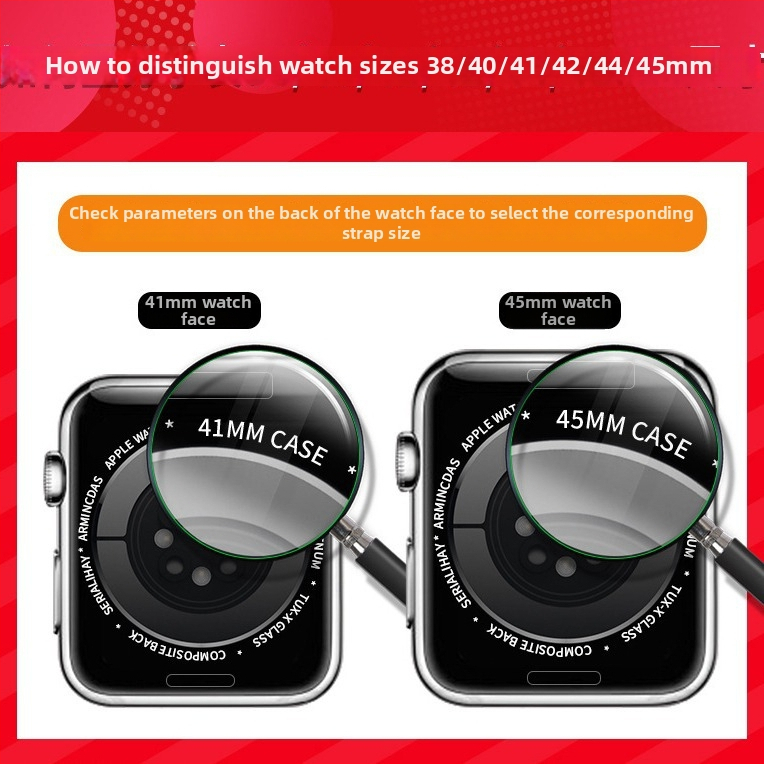 Silikona siksna Apple Watch ar drukātu dizainu, snap aizdare, pielāgota saskarnes izmērs