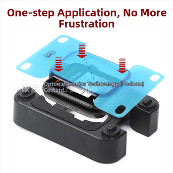 AGONE PMMA instrument de aliniere pentru folie de protecție Apple Watch, compatibil cu 9/8/7