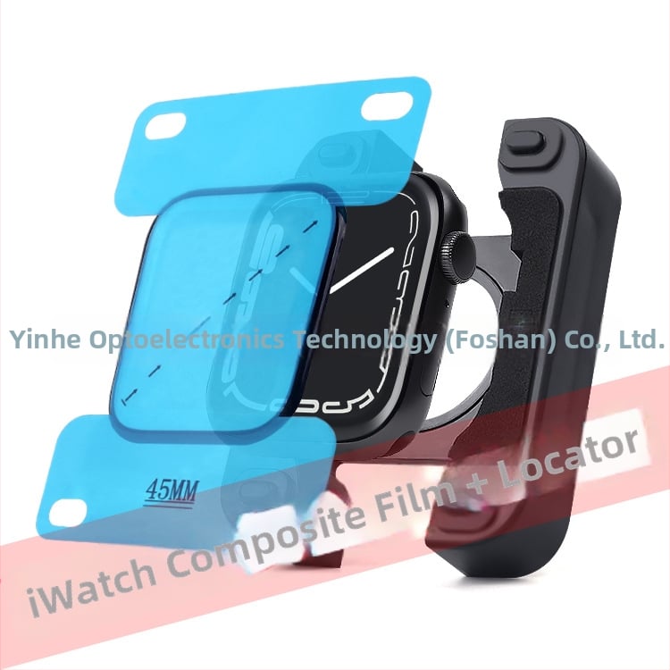 AGONE PMMA instrument de aliniere pentru folie de protecție Apple Watch, compatibil cu 9/8/7