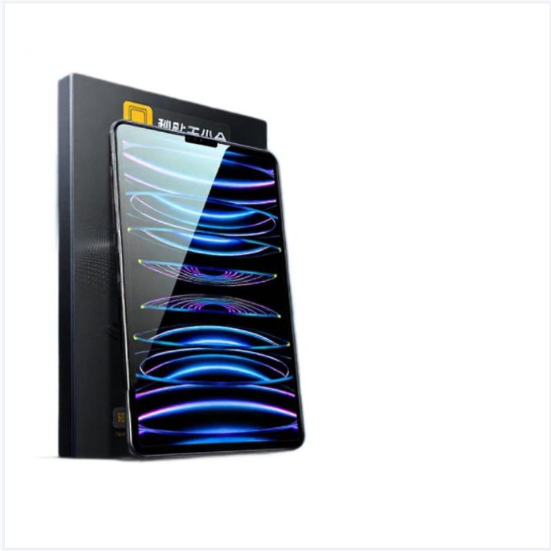 iPad предно закалено стъкло за екран, с HD яснота, удароустойчиво, прахоустойчиво, анти отпечатъци, пълно покритие