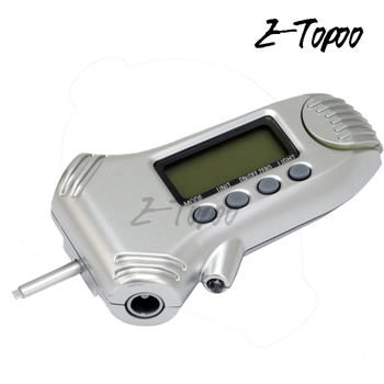 3 vienā digitālais riepu spiediena mērinstruments ar LED apgaismojumu un digitālo dziļuma mērītāju, diapazons 0-100 PSI