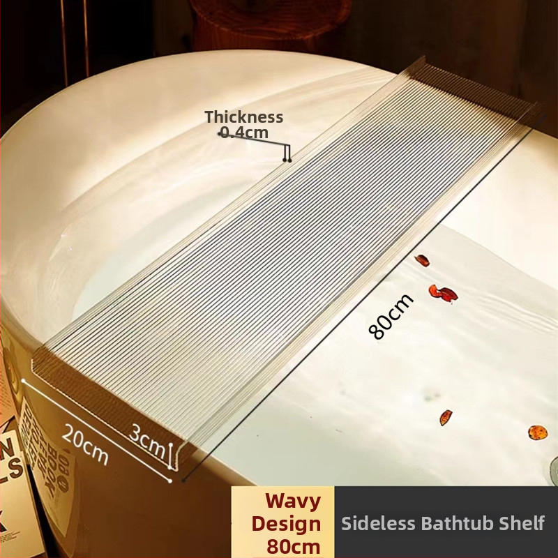 Plastist vannitoa riiul, mudel 03, 1 kiht, gofriline pind, IIWooKaa