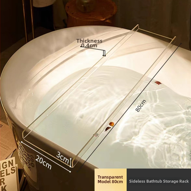 Plastist vannitoa riiul, mudel 03, 1 kiht, gofriline pind, IIWooKaa