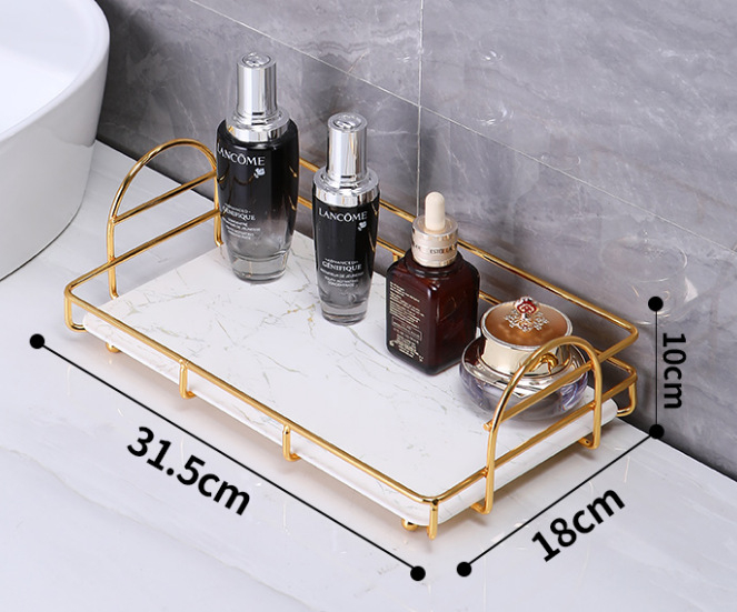 Raft din oțel cu carbon, trei etaje, pentru baie și machiaj