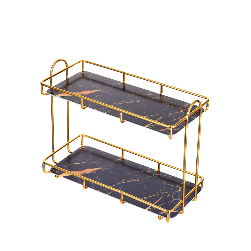 Raft din oțel cu carbon, trei etaje, pentru baie și machiaj