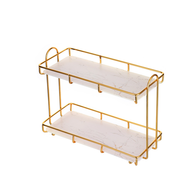 Raft din oțel cu carbon, trei etaje, pentru baie și machiaj