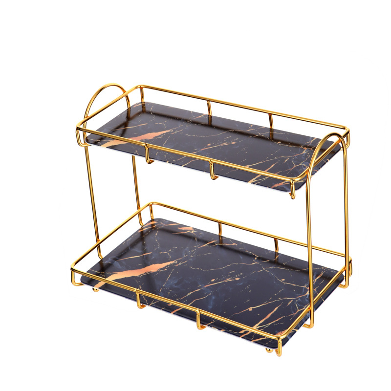 Raft din oțel cu carbon, trei etaje, pentru baie și machiaj