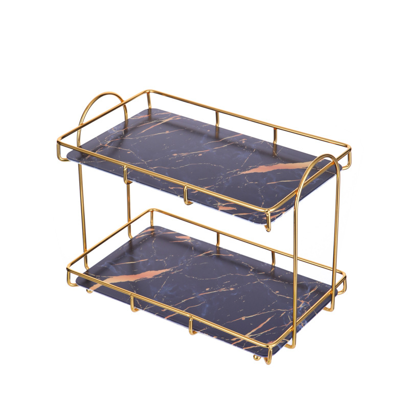 Raft din oțel cu carbon, trei etaje, pentru baie și machiaj