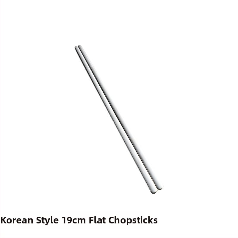 Комплект прибори за хранене от 304 неръждаема стомана: корейски стил за деца, съдържа лъжица, вилица и нож, портативен