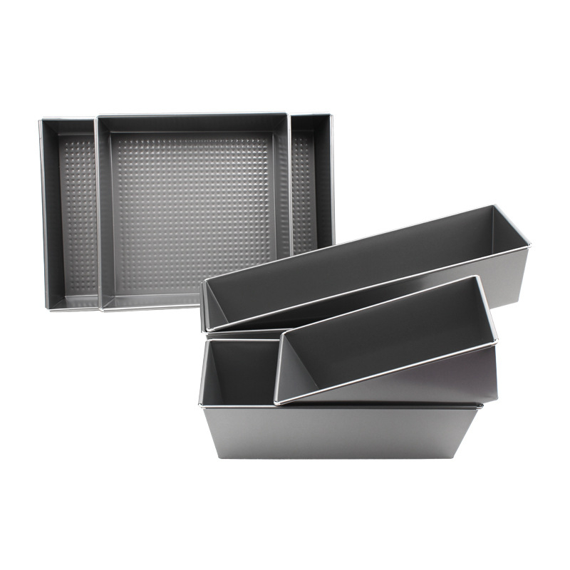 Kalup za tost kruh, pravokutni, od ugljičnog čelika s premazom protiv ljepenja, za pečenje kolača