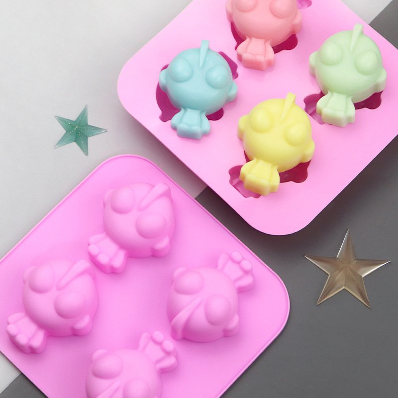 Ultraman formă din silicon pentru prăjituri, formă neregulată, pentru coacere DIY