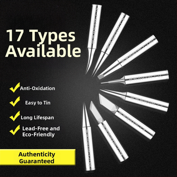 936 Ólomtalan forrasztóhegy belső fűtésű, állandó hőmérséklet, 60W, hegyes és patkó alakú hegy, univerzális típus