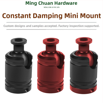 Universali kulka galva su pastoviu amortizavimu, magnetinė tvirtinimas, 1/4 colių sriegio sąsaja, 360° pasukimas