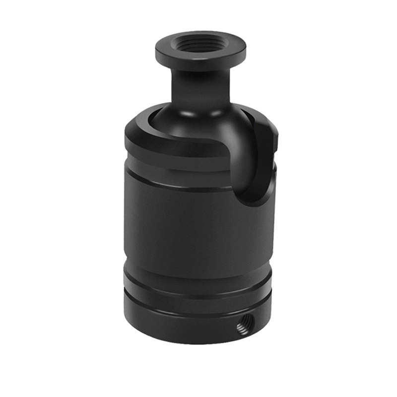 Universali kulka galva su pastoviu amortizavimu, magnetinė tvirtinimas, 1/4 colių sriegio sąsaja, 360° pasukimas