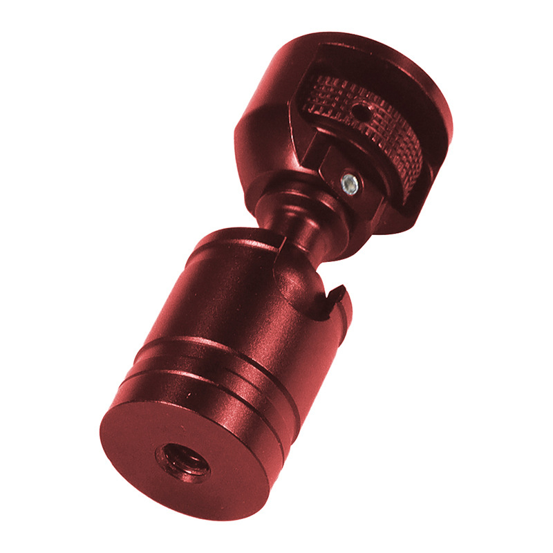 Universali kulka galva su pastoviu amortizavimu, magnetinė tvirtinimas, 1/4 colių sriegio sąsaja, 360° pasukimas