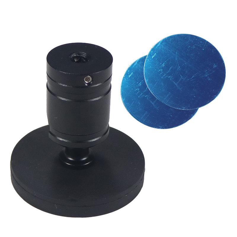 Universali kulka galva su pastoviu amortizavimu, magnetinė tvirtinimas, 1/4 colių sriegio sąsaja, 360° pasukimas