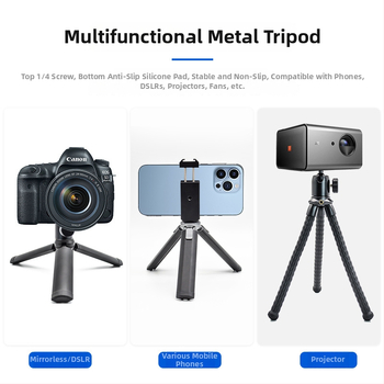 Datora galda statīva pamatne – alumīnija sakausējums, slodze 2-5 kg, PTZ tips sfērisks pan-tilt, viens mezgls