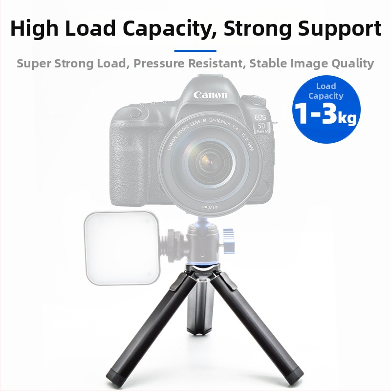 Datora galda statīva pamatne – alumīnija sakausējums, slodze 2-5 kg, PTZ tips sfērisks pan-tilt, viens mezgls