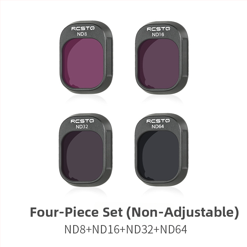 RCSTQ 1421200 Polariseeritud ND filtreid komplekt DJI Mini 4 Pro jaoks – OEM töötlemine, Bajoneti suurus: Muu, Ühilduv Mini 4 Pro drooniga