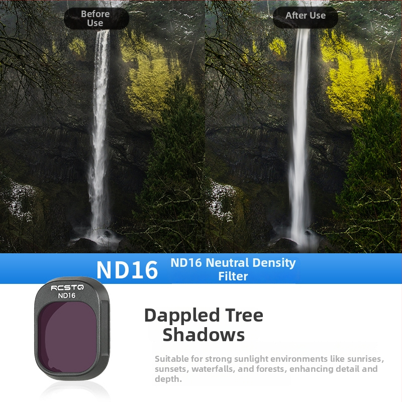 RCSTQ 1421200 Poliarizuotas ND Filtrų Rinkinys DJI Mini 4 Pro – OEM Apdorojimas, Bajoneto dydis: Kitas, Suderinamas su Mini 4 Pro