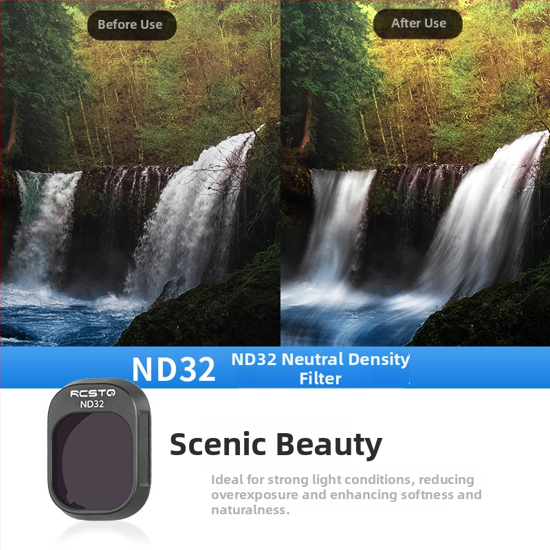 RCSTQ 1421200 Poliarizuotas ND Filtrų Rinkinys DJI Mini 4 Pro – OEM Apdorojimas, Bajoneto dydis: Kitas, Suderinamas su Mini 4 Pro