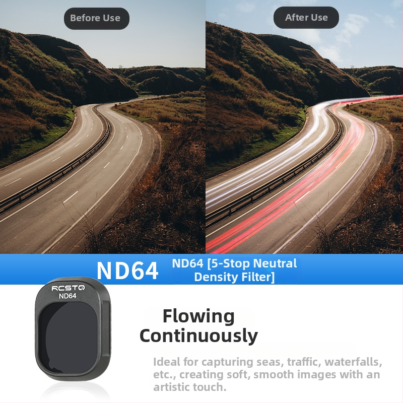 RCSTQ 1421200 Poliarizuotas ND Filtrų Rinkinys DJI Mini 4 Pro – OEM Apdorojimas, Bajoneto dydis: Kitas, Suderinamas su Mini 4 Pro